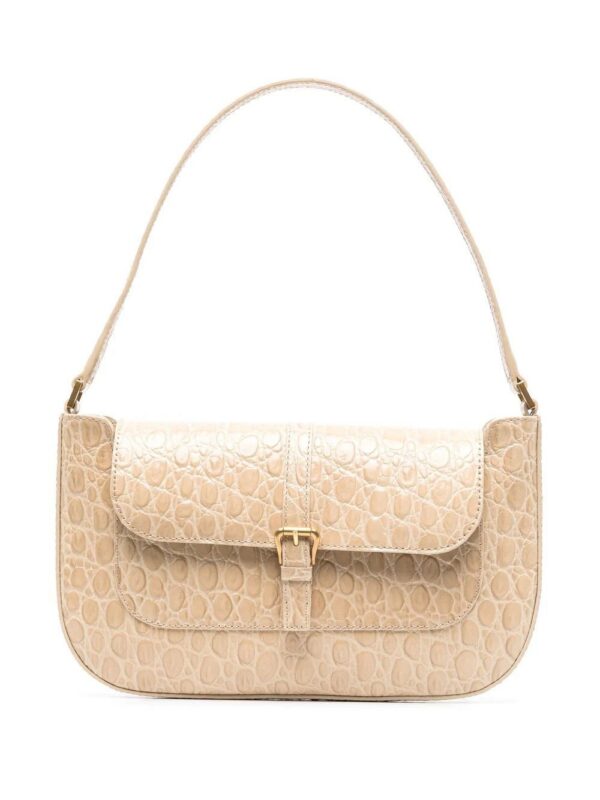 19005462_43422977_1000.jpg BY FAR Miranda crocodile-embossed shoulder bag