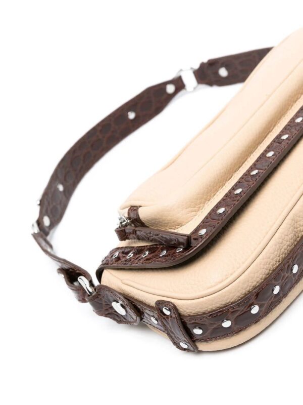 BY FAR  Maddy grained shoulder bag