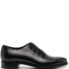 Scarosso  crocodile-effect lace-up shoes
