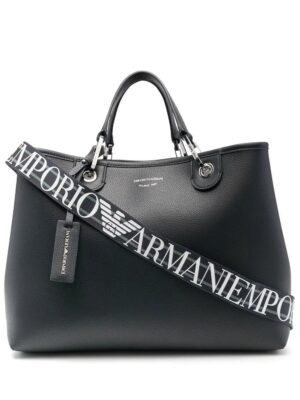 19010218_41474469_1000.jpg Emporio Armani logo-detail tote bag