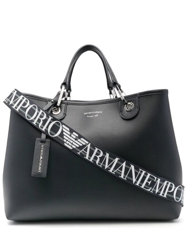 19010218_41474469_1000.jpg Emporio Armani logo-detail tote bag