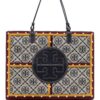 19017244_41499238_1000.jpg Tory Burch logo-patch tote bag