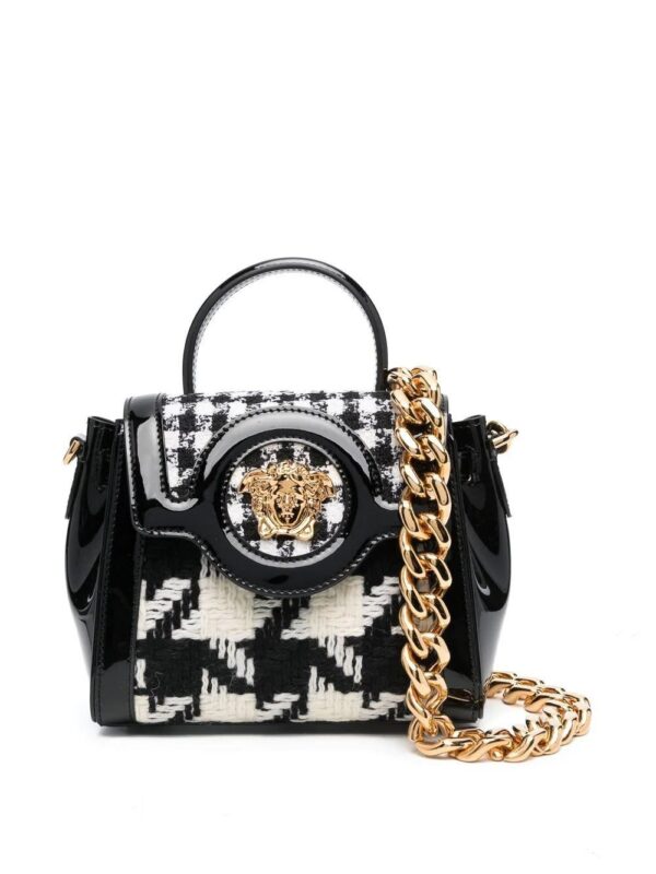 19017263_41494906_1000.jpg Versace houndstooth-tweed tote bag
