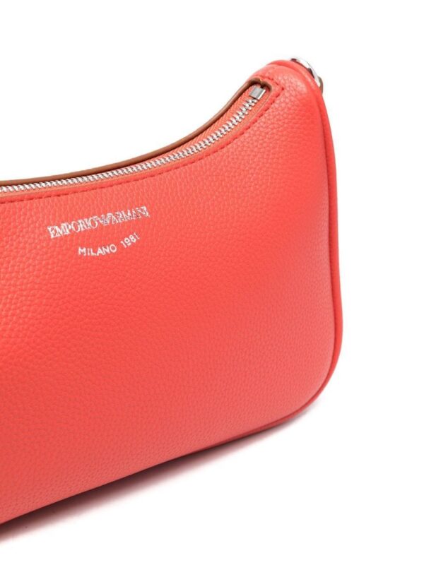 19017707_41490910_1000.jpg Emporio Armani logo-strap leather shoulder bag