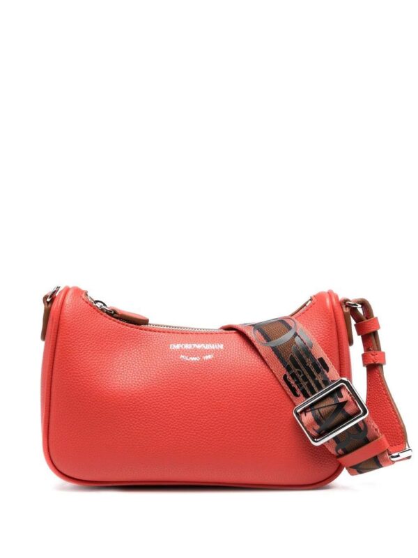19017707_41491919_1000.jpg Emporio Armani logo-strap leather shoulder bag