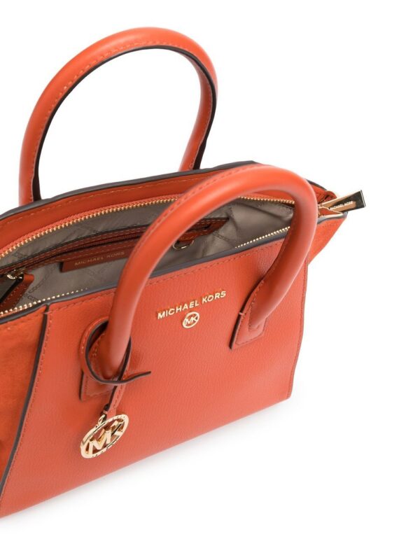 19023750_41730367_1000_6e38fbcb-28da-4ac1-8ad5-567f4128b09b.jpg Michael Michael Kors logo-plaque leather tote bag