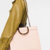 FENDI Sunshine logo-embossed tote bag