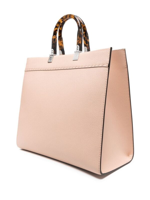 FENDI Sunshine logo-embossed tote bag