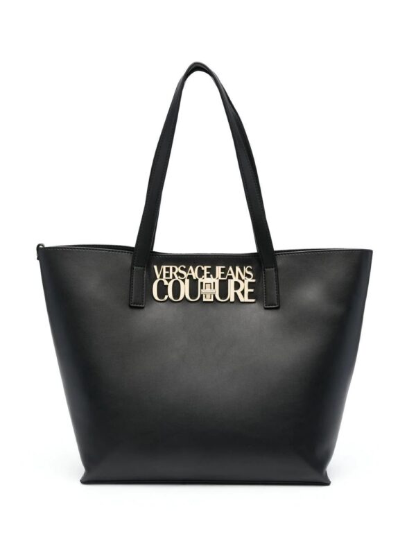 19031887_41528054_1000.jpg Versace logo-plaque tote bag