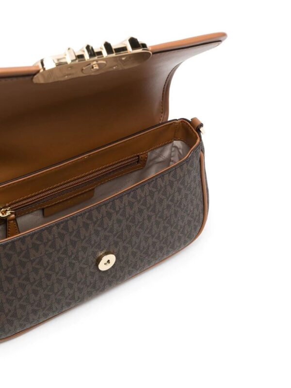 19031984_41518231_1000.jpg Michael Michael Kors monogram-pattern logo-plaque bag