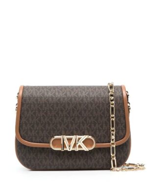 19031987_41520039_1000.jpg Michael Michael Kors monogram-pattern leather bag