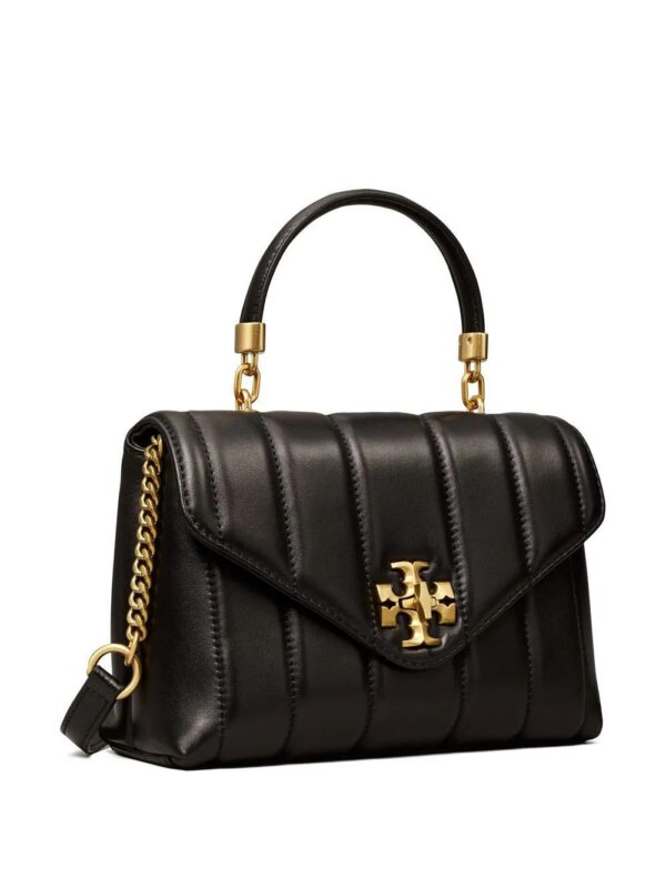 19040513_43537130_1000.jpg Tory Burch leather logo-plaque satchel bag