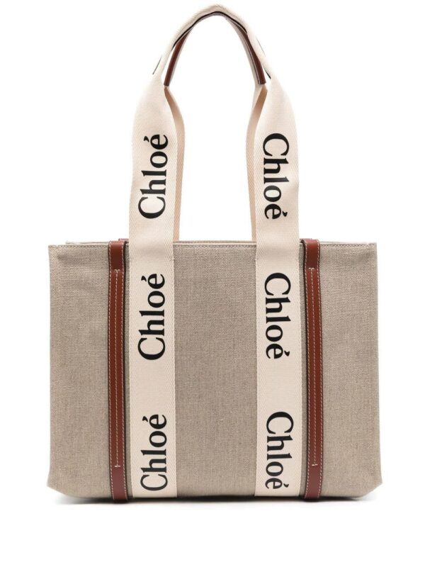 19041528_41547963_1000.jpg Chloé medium Woody logo tote bag