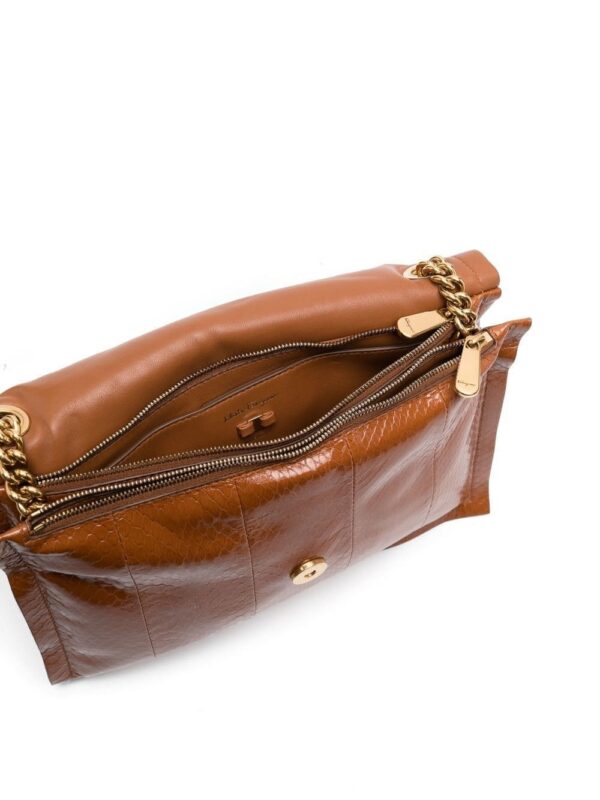 Ferragamo Viva lizard-effect shoulder bag