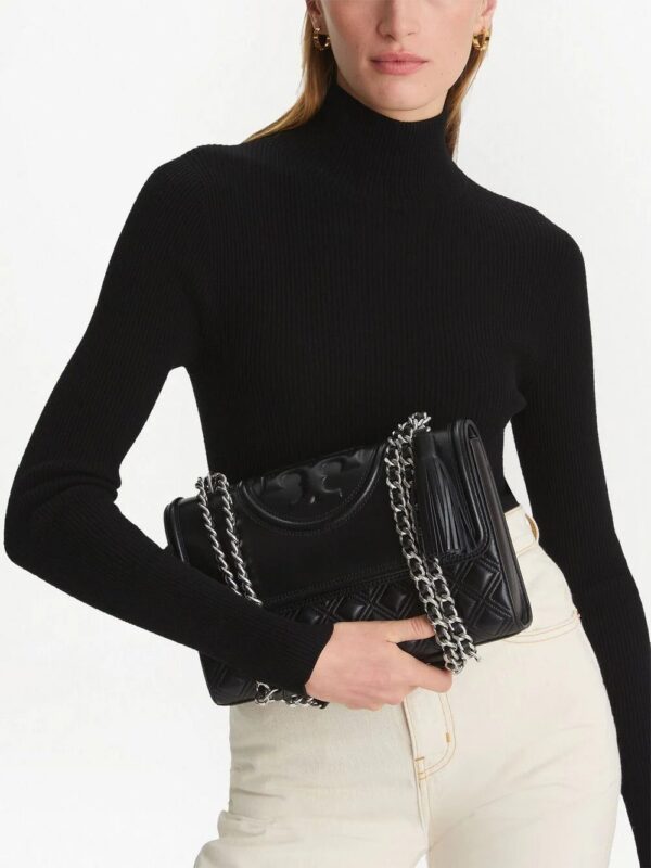 Tory Burch  logo embossed shoulder bag