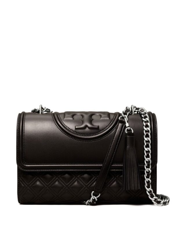 Tory Burch  logo embossed shoulder bag