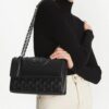 Tory Burch  logo embossed shoulder bag
