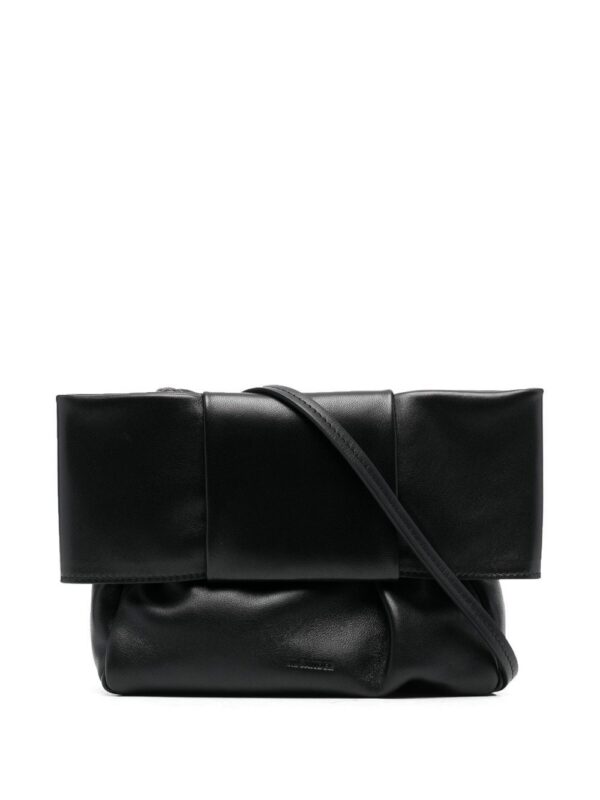 19068333_41640864_1000.jpg Jil Sander embossed-logo leather shoulder bag