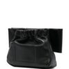 19068333_41640869_1000.jpg Jil Sander embossed-logo leather shoulder bag