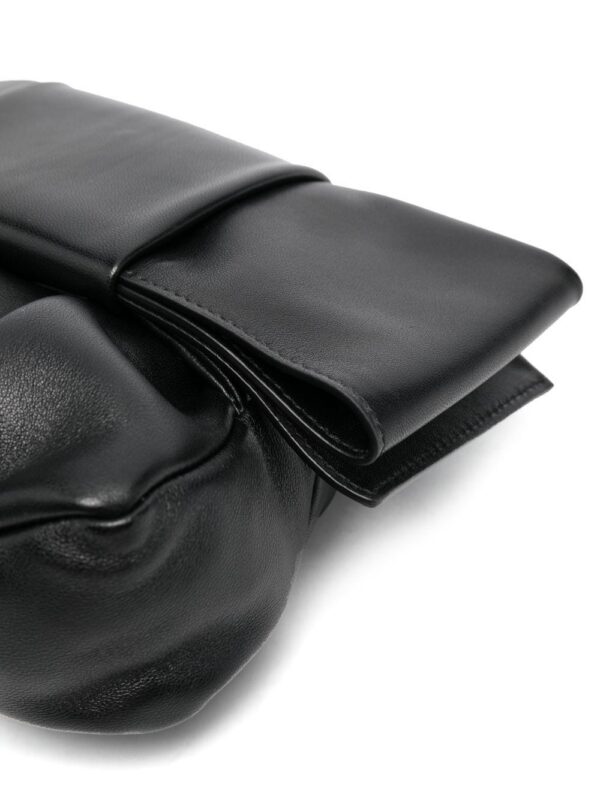 19068333_41642288_1000.jpg Jil Sander embossed-logo leather shoulder bag