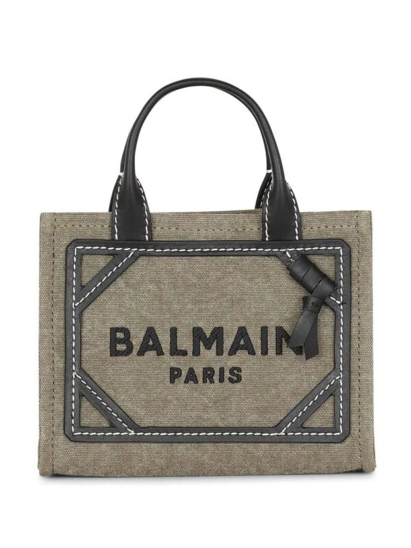 19071904_43929587_1000.jpg Balmain mini B-Army logo tote bag