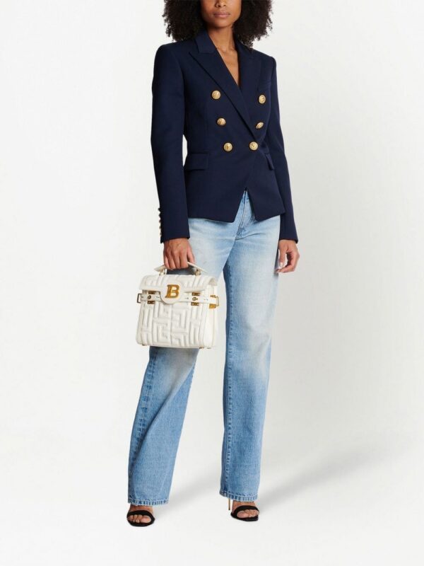 19071907_41749621_1000.jpg Balmain quilted B-Buzz tote bag