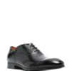 Santoni  leather oxford shoes