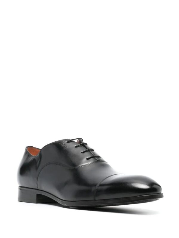 Santoni  leather oxford shoes