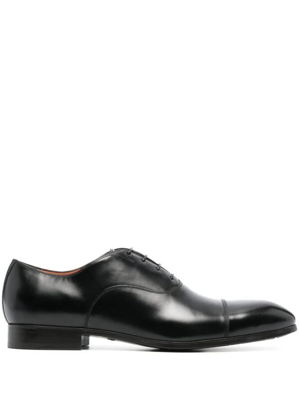 Santoni  leather oxford shoes