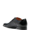 Santoni  leather oxford shoes