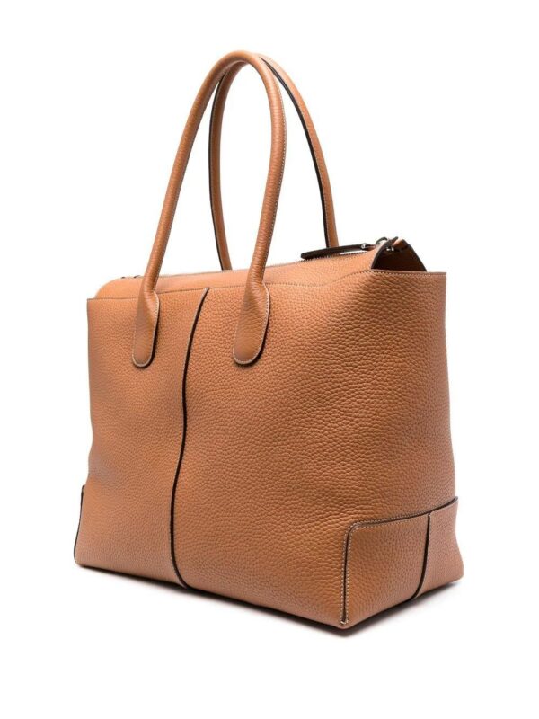 19079275_41664842_1000.jpg Tod's logo-patch leather tote bag