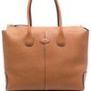 19079275_41666040_1000.jpg Tod's logo-patch leather tote bag