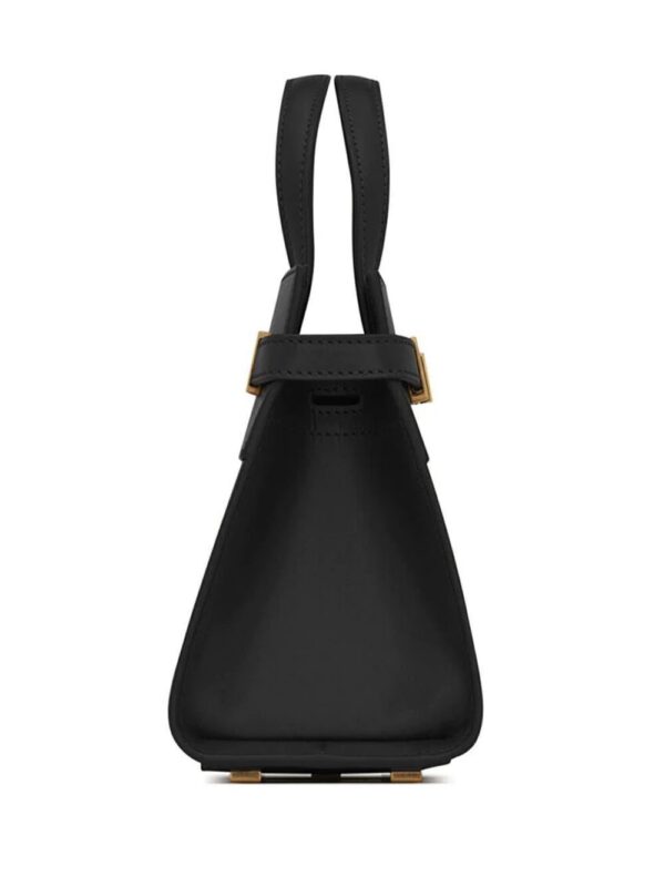 19095485_42014752_1000.jpg Saint Laurent nano Manhattan raffia tote bag