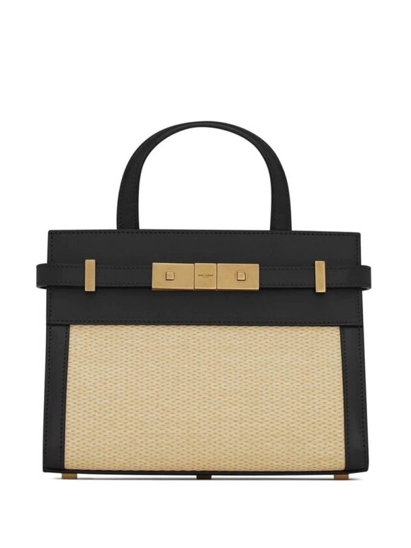 19095485_42018040_1000.jpg Saint Laurent nano Manhattan raffia tote bag