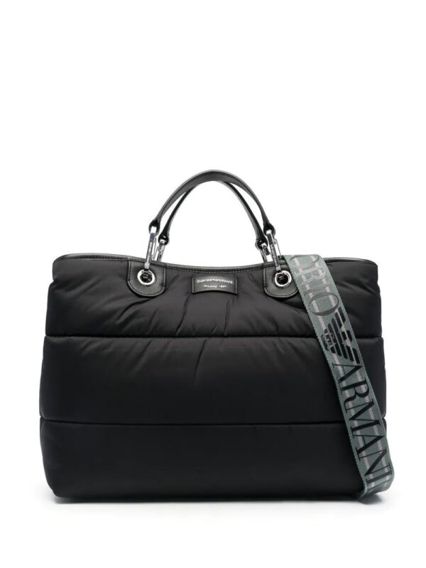 19098383_41807674_1000.jpg Emporio Armani padded logo-patch tote bag
