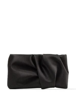 Jimmy Choo  Bonny ruched clutch