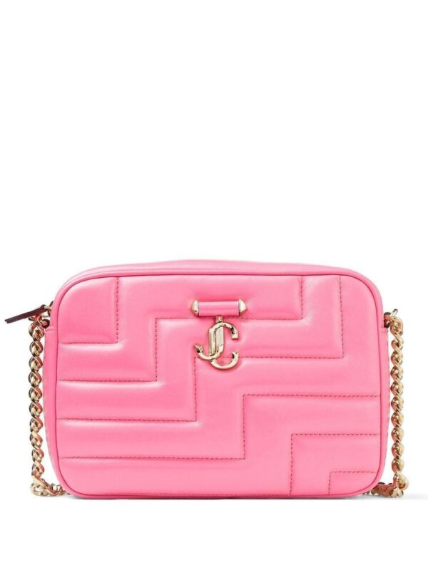 19100682_42014615_1000.jpg Jimmy Choo medium Avenue quilted camera bag