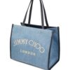 19102539_43570952_1000.jpg Jimmy Choo Varenne denim tote bag