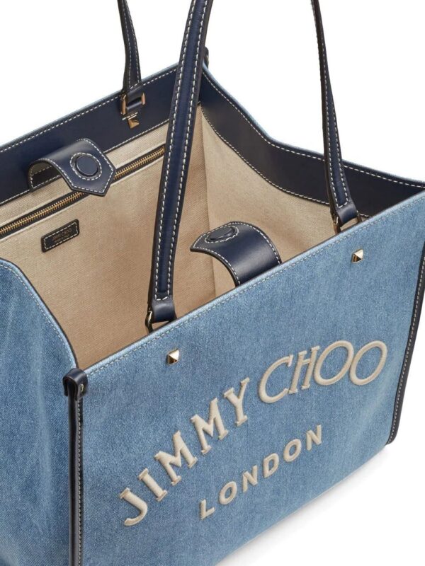 19102539_43574149_1000.jpg Jimmy Choo Varenne denim tote bag