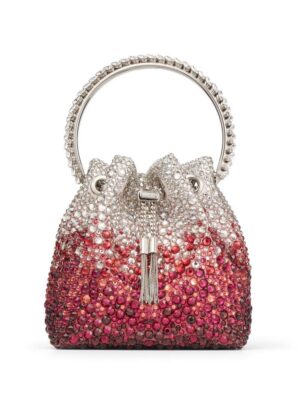 19102607_41967850_1000.jpg Jimmy Choo Bon Bon crystal-embellished bucket bag