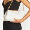 Jimmy Choo diamond frame clutch bag