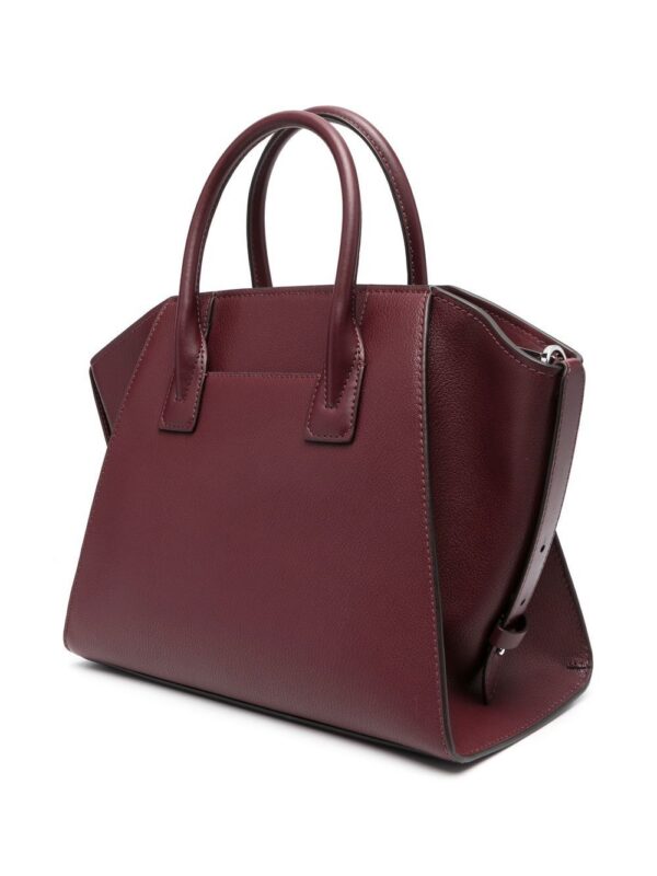 19116309_41813575_1000.jpg Michael Michael Kors leather logo-embellished tote bag
