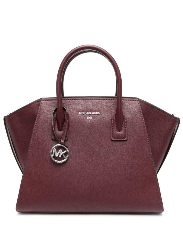 19116309_41964020_1000.jpg Michael Michael Kors leather logo-embellished tote bag