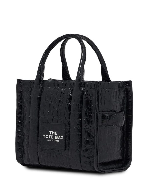 19136009_42381479_1000.jpg Marc Jacobs The Croc Embossed mini leather tote bag