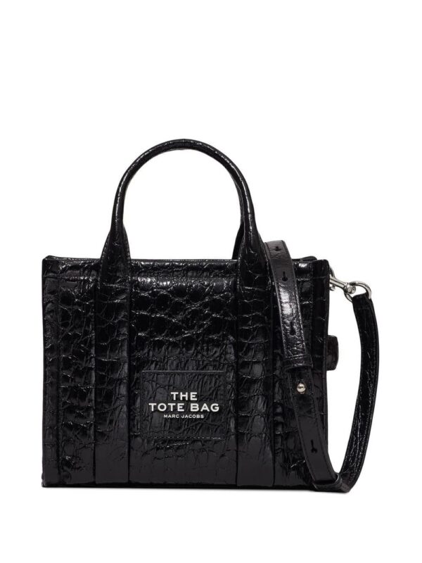 19136009_42381483_1000_a7dde99d-9a4a-44ee-a4b1-edb8bfbb5a61.jpg Marc Jacobs The Croc Embossed mini leather tote bag
