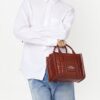 Marc Jacobs The Croc-Embossed Small Tote bag