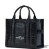 19136021_42382220_1000.jpg Marc Jacobs The Medium croc-embossed leather tote bag