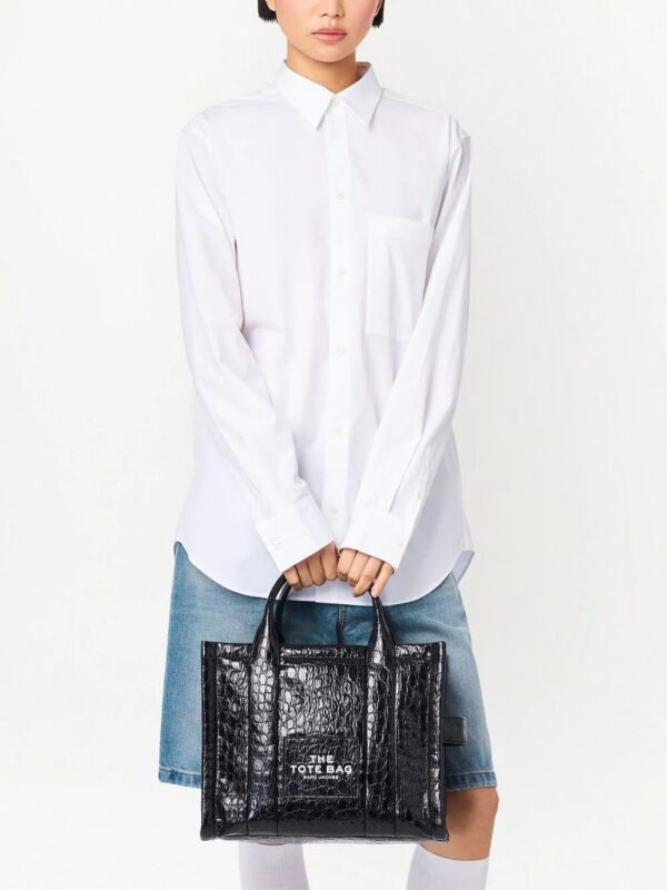 19136021_42382232_1000.jpg Marc Jacobs The Medium croc-embossed leather tote bag