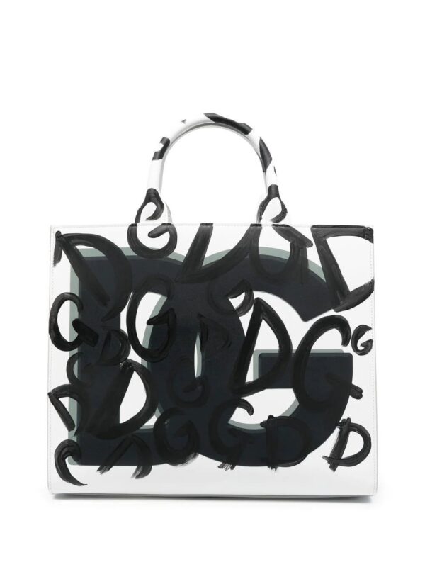 19148346_41947059_1000.jpg Dolce & Gabbana graffiti-print tote bag