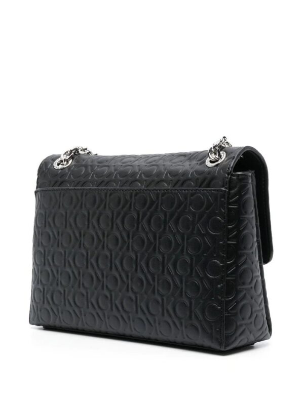 Calvin Klein  Re-Lock logo-embossed shoulder bag